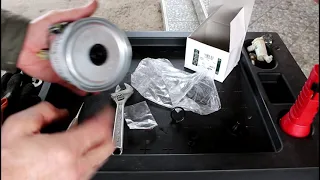 Как заменить топливный фильтр на Land Rover Discovery 4 Ленд Ровер Дискавери 4 2011