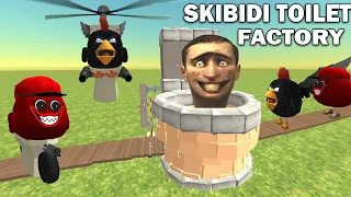 Skibidi Toilet Factory | Chicken Gun