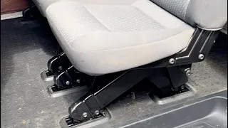#howto 101: To Install VW Transporter Kombi Seat Brackets