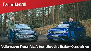 2021 Volkswagen Tiguan Vs Arteon Shooting Brake Comparison | DoneDeal | Bob Flavin