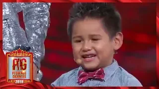 Giovani quiere que sus papás estén juntos ¡le escribió su deseo a Santa! | Pequeños Gigantes 2019