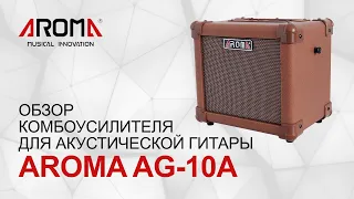 Обзор комбоуислителя для акустической гитары AROMA AG-10A