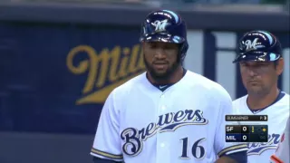 Brewers vs. Giants 04.04.2016 [Full Game HD]