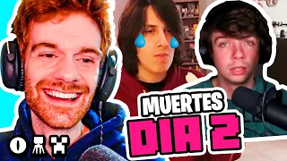 Reacción a las Eliminaciones del Día 2 | Squid Craft Games 2