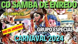 CD Sambas de Enredo 2024 Rio de Janeiro Grupo Especial (SAMBAS CAMPEÕES) #carnaval #carnival #brazil