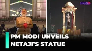 LIVE | PM Modi Unveils Netaji’s Statue, Pays Floral Tribute | Kartavya Path | Central Vista Avenue