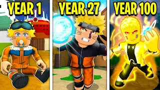 100 YEARS As NARUTO! (Roblox)