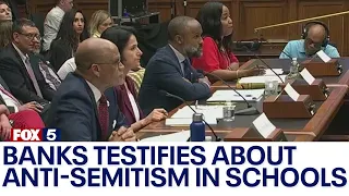 Banks testifies about anti-Semitism in schools