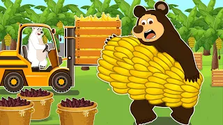 Harvesting Banana - How To Banana Harvesting Cableway??? | Tractor, Farm Vehicles and other Trucks