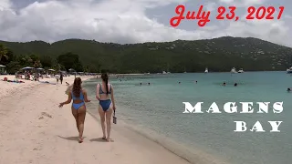 Virgin Islands Beach Walk - Magens Bay Beach - July 23, 2021 - St. Thomas, USVI