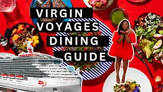 Virgin Voyages Dining Guide | A Complete Food Guide On Virgin Voyages Scarlet Lady Restaurants |