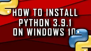 How To Install Python 3. 9 .1 On Windows (Windows 10)