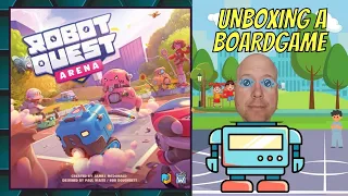 Robot Quest Arena the Kickstarter 3 expansion pack pledge - An Unboxing