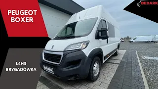 PEUGEOT BOXER L4H3 BRYGADÓWKA - 7 MIEJSC - 2.0 HDI - 130KM