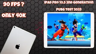 iPad Pro 10.5 2nd generation ,PUBG Test in 2023, price lag problem hitting test battery drain