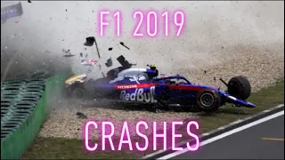 F1 2019 Crashes