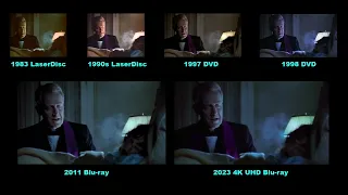 Video Release Comparison: The Exorcist (1973)  Exorcism on 6 Prior Video Releases - LaserDisc to 4K