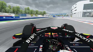 How does Sergio Perez's RB18 Drive around sochi