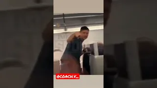 MIKE TYSON BEATS UP MAN FOR HARASSING HIM ON PLANE (WHOLE VIDEO)