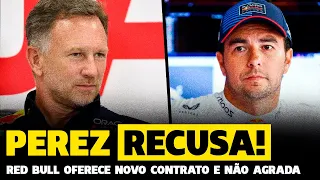 SERGIO PEREZ RECUSA PROPOSTA DE RENOVAÇÃO CONTRATUAL DA RED BULL | FÓRMULA 1 | GP EM CASA+