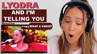 FIRST proper listen to LYODRA - AND I'M TELLING YOU I AM NOT GOING| Indonesian Idol 2020| REACTION!!