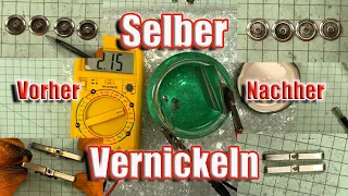 Selber vernickeln, Geld sparen oder unnötig?