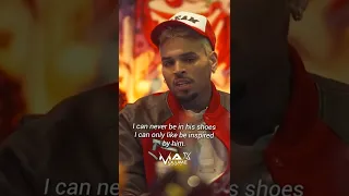 Chris Brown On Being Compared To Michael Jackson #rapper #interview