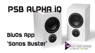 Full Review of the PSB Alpha iQ Wireless Loudspeakers. A rival to Sonos? HiFiandMusicSource.com