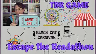 May TBR Game//Escape the Readathon!!!