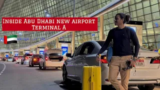 Abu Dhabi New Airport Guide | 🇦🇪 | Terminal A | Pearl Lounge | #abudhabi #abudhabiairport