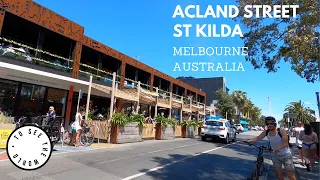 ACLAND STREET, ST KILDA, MELBOURNE-AUSTRALIA - ASMR Virtual Tour