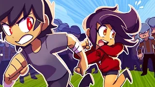 Aphmau and Aaron ON THE RUN! - [MYSTREET HIDE AND SEEK]