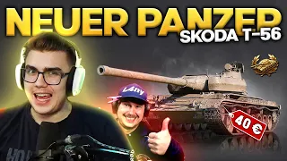 Skoda T56 - Lohnt er sich für 40€? | Panzer Review ft. @L4ny_Twitch