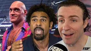 MATTHEW MACKLIN REACTS TO DAVID HAYE PREDICTION FOR TYSON FURY VS OLEKSANDR USYK, HUGHIE FURY, PRICE