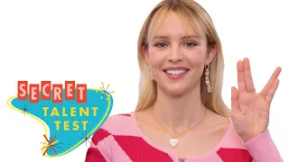 Angèle Is Embarrassed To Show Us Her Puppeteering Skills | Secret Talent Test | Cosmopolitan