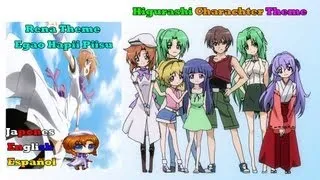 Higurashi Character Theme 1 Egao Hapii Piisu Tema De Ryugu Rena