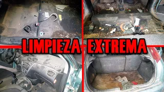 LIMPIEZA EXTREMA|🚗el coche mas sucio del mundo y desagradable de todos los tiempos|LIMPIEZA PROFUNDA