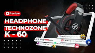 Techno Zone K 60 Gaming Headphone | New Version