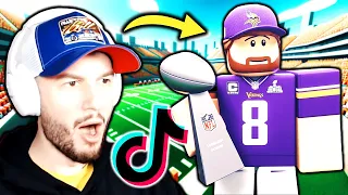 REACTING to THE BEST Football Fusion 2 TIKTOKS! (Roblox)