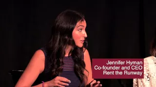Jennifer Hyman, co-founder and CEO of Rent the Runway during Entrepreneur Weekend