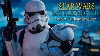 Star Wars Battlefront 2 - Empire vs Clone Rebellion (Mods)