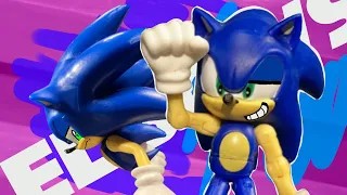 SONIC JAKKS VS JAZWARES | Sonic Stop Motion 30th Anniversary