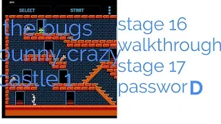 The Bugs bunny Crazy Castle Stage 16 Walkthrough at high fps