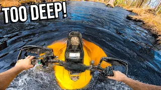 Lost in GIANT SWAMP | Four HONDA's SINK!