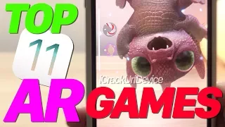 BEST 11 Top iOS 11 Games, Augmented Reality, AR Apps (ARKit Pt2)