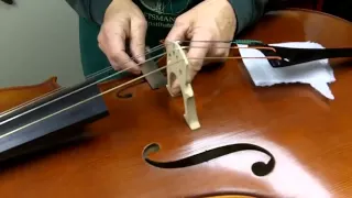 How to Set Up a Bridge on a Cello