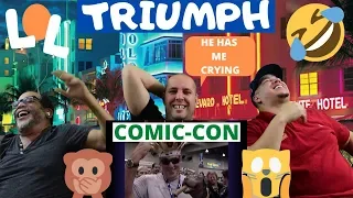 TRY NOT TO LAUGH // Triumph At San Diego Comic-Con® 2008 -  Late Night With Conan O'Brien | REACTION