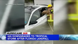 Ian, now tropical storm, brings catastophic damage