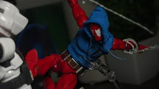 HOLY QC ISSUES ‼️ (MAFEX Scarlet Spider review)