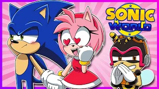 SONAMY CONFIRMED?! - Charmy, Amy and Sonic Play Sonic World